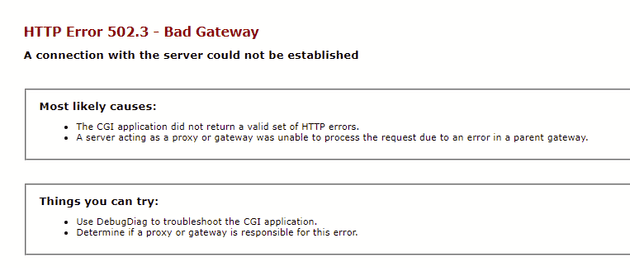 IIS ARR switched off by error